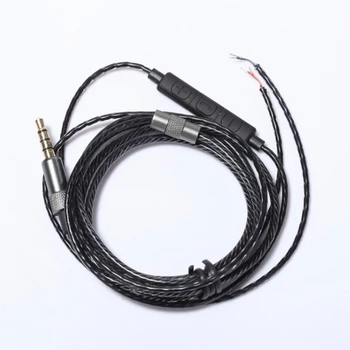 DIY Earphone Cable OFC Wire Core With Mic Volume Controller Repair Replacement for Headphone
DIY Earphone Cable OFC Wire Core With Mic Volume Controller Repair Replacement for Headphone