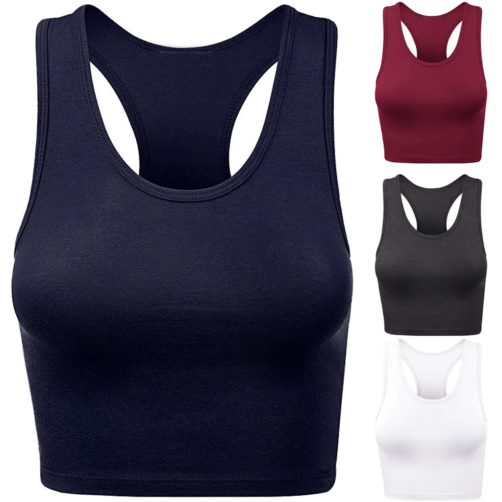 Feitongsummer top off shoulder Short Sleeveless Solid Basic Crop Tank Tops Vest halter top knitted#3
Feitongsummer top off shoulder Short Sleeveless Solid Basic Crop Tank Tops Vest halter top knitted#3