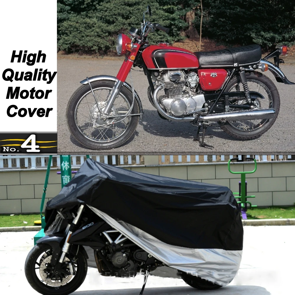 Чехол для мотоцикла Honda CB350, водонепроницаемый, UV / Sun/Dust/чехол для защиты от дождя, изготовлен из полиэфирной тафты
Чехол для мотоцикла Honda CB350, водонепроницаемый, UV / Sun/Dust/чехол для защиты от дождя, изготовлен из полиэфирной тафты