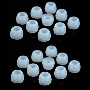 10 Pairs Small Clear Silicone Replacement Ear Buds Tips for Sennheiser Plantronics TDK Phillips Panasonic Denon Griffin JVC
10 Pairs Small Clear Silicone Replacement Ear Buds Tips for Sennheiser Plantronics TDK Phillips Panasonic Denon Griffin JVC