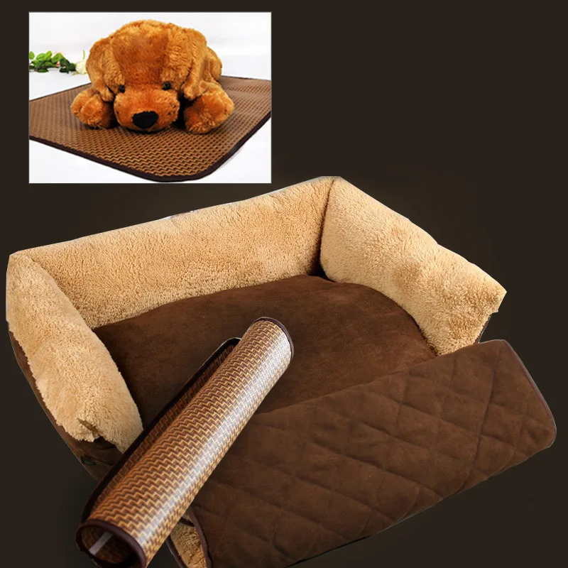 Image Superior  Dog Cat Bed Soft Warm Pet Beds Cushion Puppy Sofa Couch Mat Kennel Pad Furniture