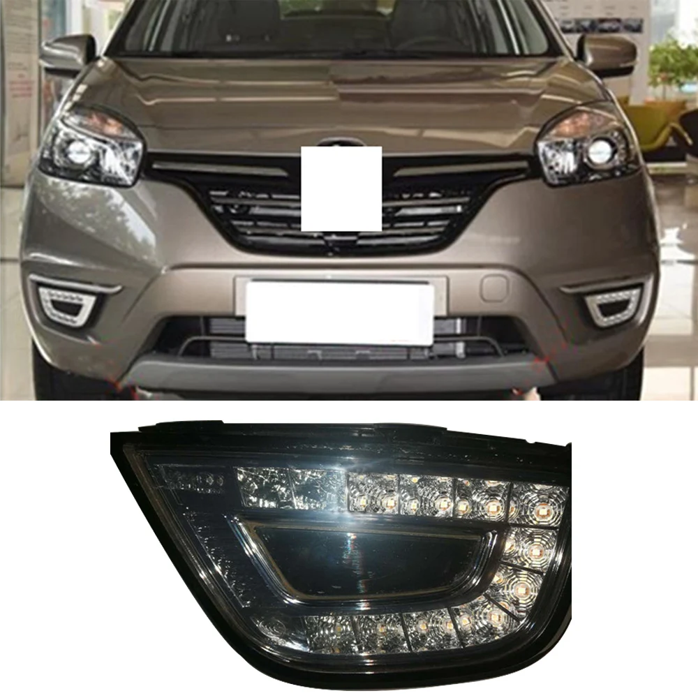 CAPQX 1Pair For Renault Koleos 2012-2014 LED Daytime Running Light DRL Day Light Driving lamp Front Fog Light fog lamp
CAPQX 1Pair For Renault Koleos 2012-2014 LED Daytime Running Light DRL Day Light Driving lamp Front Fog Light fog lamp