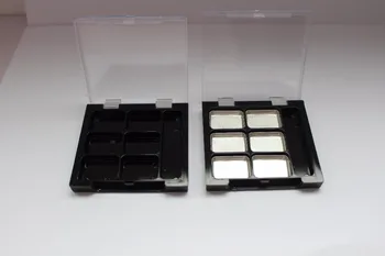 50pcs 12 gCosmetic plastic grid box / transparent cover / black matrix / rouge boxs / powder box / cosmetic packaging supplies
50pcs 12 gCosmetic plastic grid box / transparent cover / black matrix / rouge boxs / powder box / cosmetic packaging supplies
