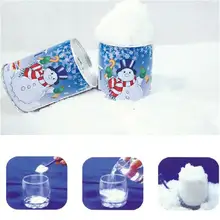 White Snow For Christmas Fake Magic Instant Snow Fluffy Super Absorbant Scientific And Educational Toys Kids DIY Christmas Gift
White Snow For Christmas Fake Magic Instant Snow Fluffy Super Absorbant Scientific And Educational Toys Kids DIY Christmas Gift