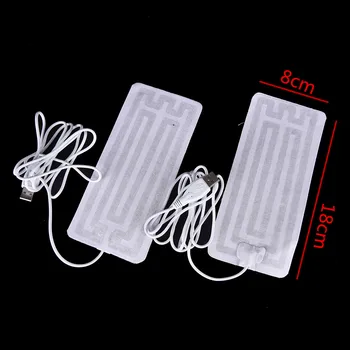 1 Pair 8cm*18cm 5V USB Heated Socks Carbon Fiber Pads Electric Heated Insoles Winter Warm Arm Hands Waist Heated Gloves
1 Pair 8cm*18cm 5V USB Heated Socks Carbon Fiber Pads Electric Heated Insoles Winter Warm Arm Hands Waist Heated Gloves