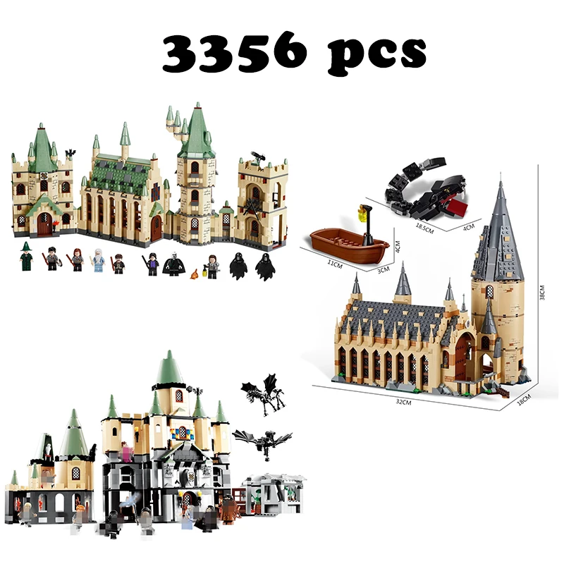 3 in 1Model building kits Compatible with Harry Potter Lego quidditch Hogwarts Great Hall Magic hogwort castle Hogwarts Castle
3 in 1Model building kits Compatible with Harry Potter Lego quidditch Hogwarts Great Hall Magic hogwort castle Hogwarts Castle