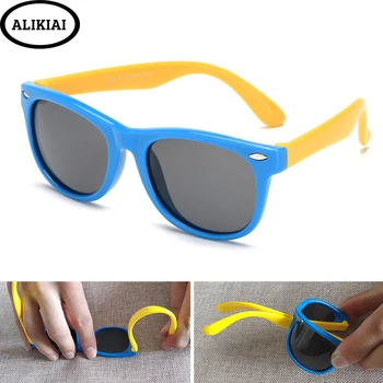 ALIKIAI Girls Sunglasses Kids Sun glasses Children Glasses Polarized Lenses Girls Boys Silicone UV400 Child Mirror Baby Eyewear
ALIKIAI Girls Sunglasses Kids Sun glasses Children Glasses Polarized Lenses Girls Boys Silicone UV400 Child Mirror Baby Eyewear