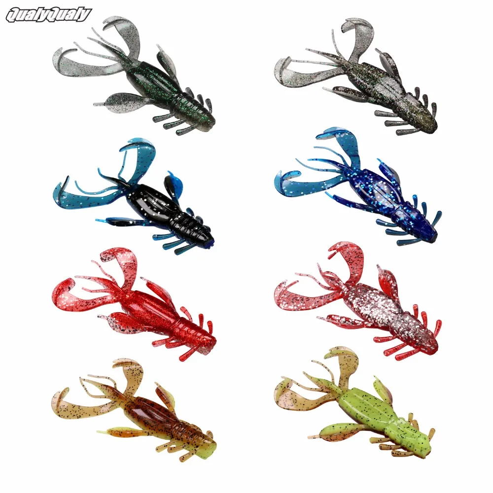 5pcs/set 10cm 10.6g Craw Fishing Lures Shrimp Soft Lure Fishing Bait Wobblers Bass Lures Soft Silicone Bait
5pcs/set 10cm 10.6g Craw Fishing Lures Shrimp Soft Lure Fishing Bait Wobblers Bass Lures Soft Silicone Bait