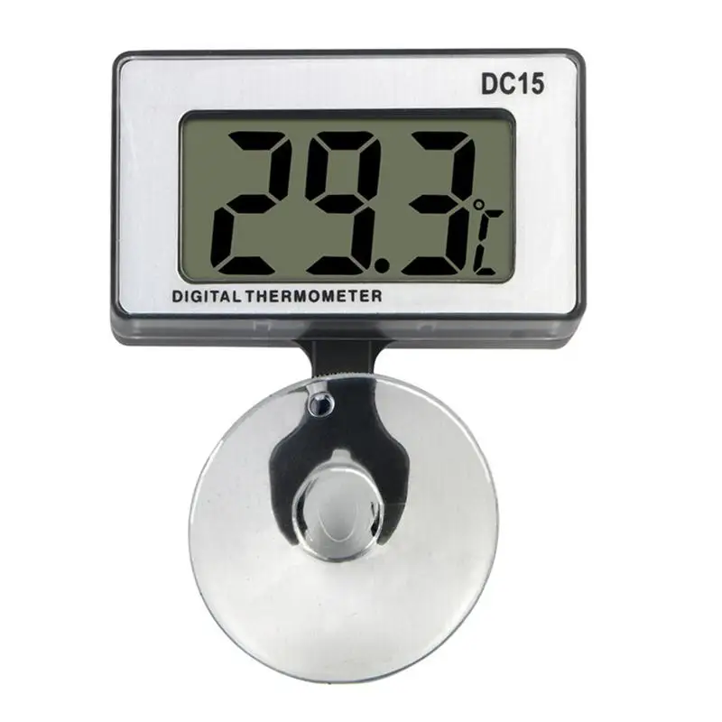 1 Pc Thermometer Digital LCD DC15 Plastic Thermometer Temperature Meter Suction Cup For Home Outdoor Indoor Use
1 Pc Thermometer Digital LCD DC15 Plastic Thermometer Temperature Meter Suction Cup For Home Outdoor Indoor Use