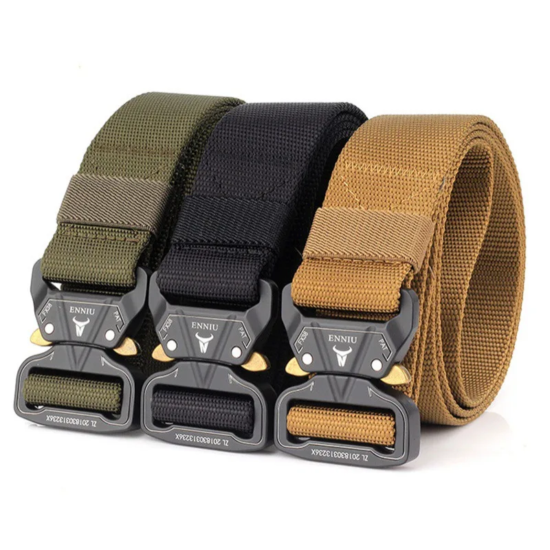 1.5 Inch Nylon Military Waist Belt with Metal Buckle Adjustable Heavy Duty Training Waist Belt Hunting Tactical Belts
1.5 Inch Nylon Military Waist Belt with Metal Buckle Adjustable Heavy Duty Training Waist Belt Hunting Tactical Belts