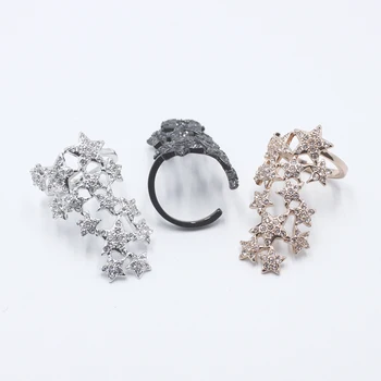 GrayBirds New Fashion Free Size Stars Style Copper Crystal Special Ring For Women Party Holidays Gift Sister Girlfriends GBR002X
GrayBirds New Fashion Free Size Stars Style Copper Crystal Special Ring For Women Party Holidays Gift Sister Girlfriends GBR002X