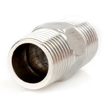 1 PC New 1/2" Male x 1/2" Male Hex Nipple Stainless Steel 304 Threaded Pipe Fitting NPT
1 PC New 1/2" Male x 1/2" Male Hex Nipple Stainless Steel 304 Threaded Pipe Fitting NPT