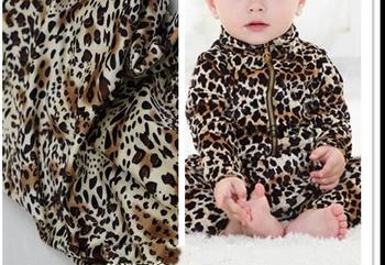 Super soft short plush leopard baby clothing Lined sleep clothes with plush fabric
Super soft short plush leopard baby clothing Lined sleep clothes with plush fabric