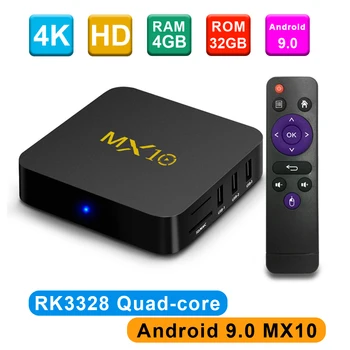 MX10 Smart Android 9.0 TV Box RK3328 4K VP9 H.265 HDR10 4GB / 64GB DLNA Miracast Airplay WiFi LAN HD Media Player PK X96 MINI
MX10 Smart Android 9.0 TV Box RK3328 4K VP9 H.265 HDR10 4GB / 64GB DLNA Miracast Airplay WiFi LAN HD Media Player PK X96 MINI