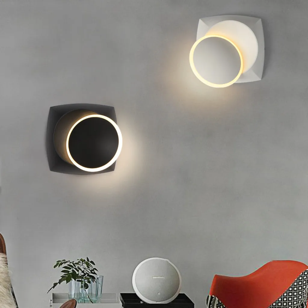 Aluminum LED Wall Lamp Nightlight 360Degree Rotation bracket light Simple Corridor Bedroom Aisle Round Night Light #27/5
Aluminum LED Wall Lamp Nightlight 360Degree Rotation bracket light Simple Corridor Bedroom Aisle Round Night Light #27/5