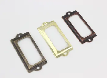 500Pcs 70x33mm antique Bronze finish Iron Label Frame Card Holderwith screws hardware tag frame drawer wood box sign frame rack
500Pcs 70x33mm antique Bronze finish Iron Label Frame Card Holderwith screws hardware tag frame drawer wood box sign frame rack