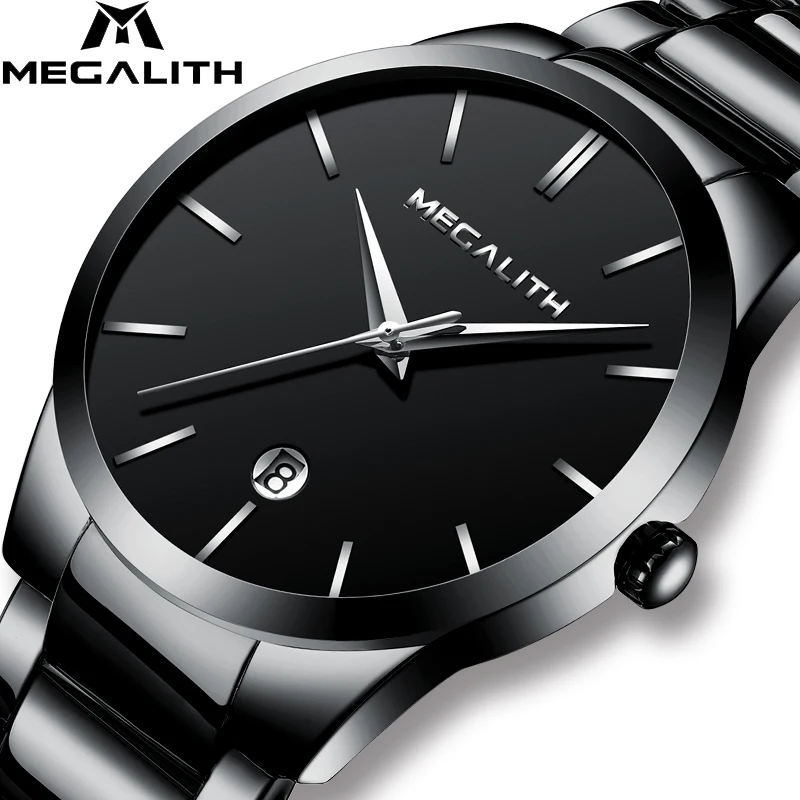 2018 NEW Fashion Men Watches MEGALITH Brand Waterproof Quartz Watch For Men Business Casual Watches Man Clock Relogio Masculino
2018 NEW Fashion Men Watches MEGALITH Brand Waterproof Quartz Watch For Men Business Casual Watches Man Clock Relogio Masculino