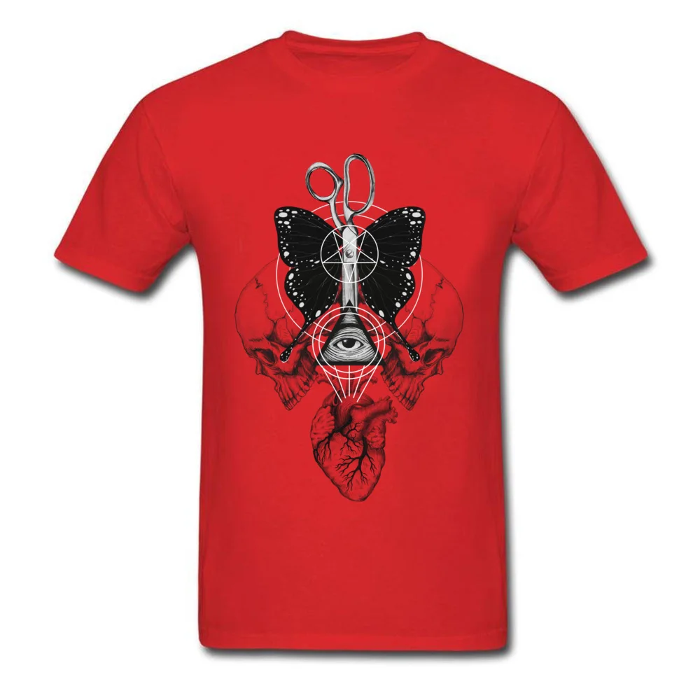 Mens On Sale Birthday Tops & Tees Crew Neck VALENTINE DAY 100% Cotton T-shirts Printed On Short Sleeve Remona Spell Tshirts Remona Spell red