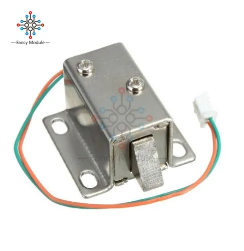 DC 12V 350mA Mini Small Solenoid Electromagnetic Electric Control Cabinet Drawer Lock for DIY Project 27*29*18mm
DC 12V 350mA Mini Small Solenoid Electromagnetic Electric Control Cabinet Drawer Lock for DIY Project 27*29*18mm