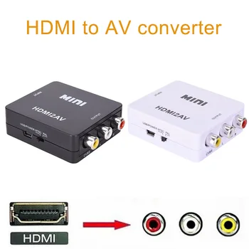 HDMI to AV Adapter Converter Cable CVBS 3RCA 1080P Composite Video Audio Support NTSC PAL GDeals
HDMI to AV Adapter Converter Cable CVBS 3RCA 1080P Composite Video Audio Support NTSC PAL GDeals