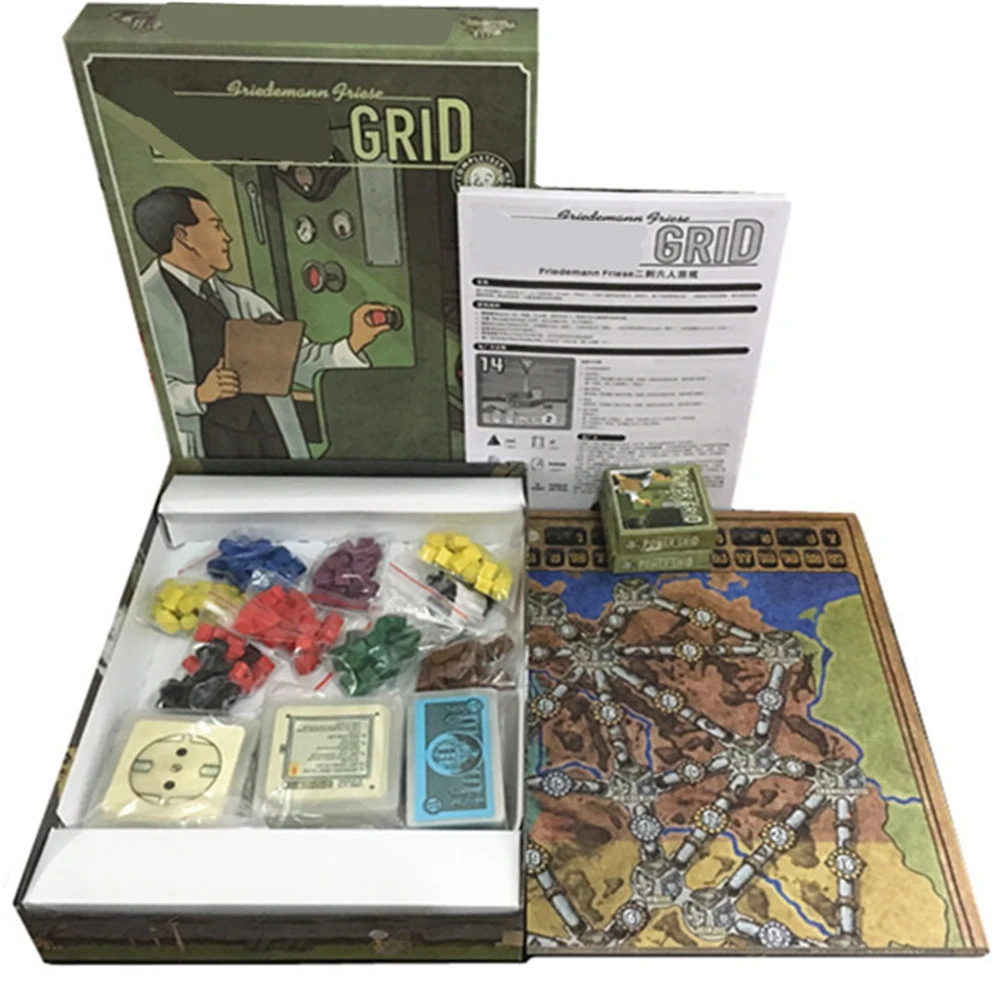 8 Countries Maps Expansion Power Grid Board Game 2-6 Players Family/Party Best Gift for Children Cards Game With Extended
8 Countries Maps Expansion Power Grid Board Game 2-6 Players Family/Party Best Gift for Children Cards Game With Extended