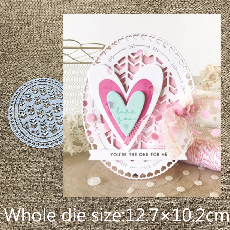 New Design Craft Metal Cutting Dies arrow heart oval frame background Scrapbooking Album DIY Paper Card Craft Embossing Die Cuts
New Design Craft Metal Cutting Dies arrow heart oval frame background Scrapbooking Album DIY Paper Card Craft Embossing Die Cuts