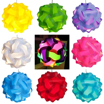 30 pieces Lampshade Creative Modern IQ Puzzle Jigsaw Light Lamp Shade Ceiling SM ChandelierLight Red Yellow Blue White
30 pieces Lampshade Creative Modern IQ Puzzle Jigsaw Light Lamp Shade Ceiling SM ChandelierLight Red Yellow Blue White