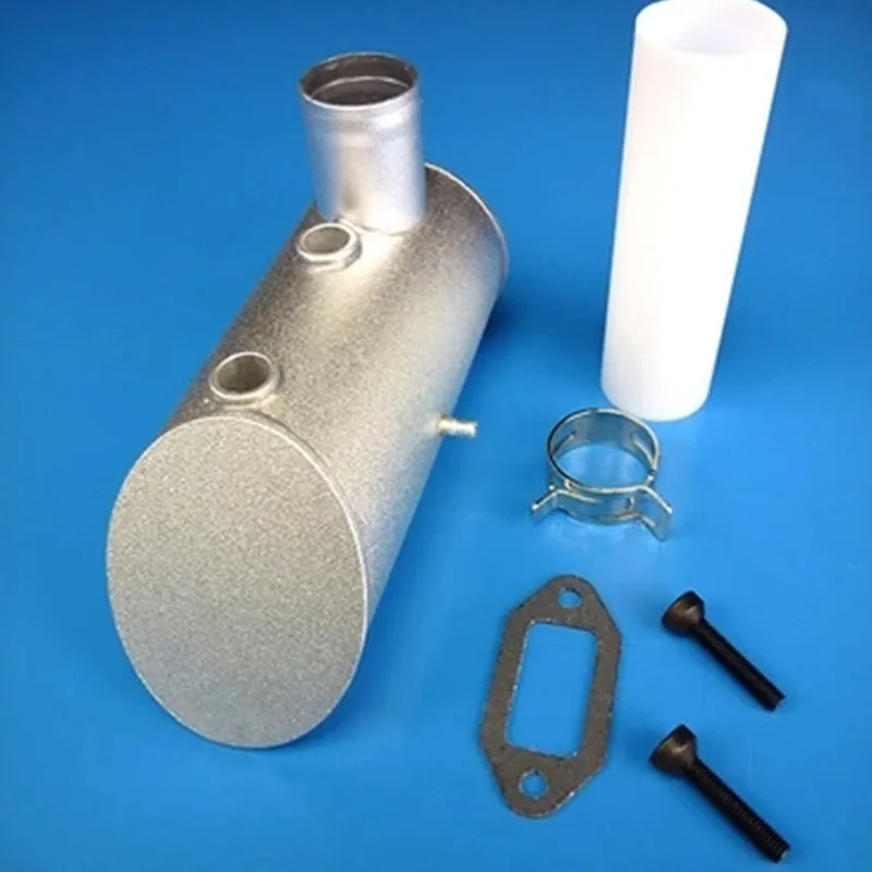 DLE120 double hole exhaust pipe for DLE 120 engine