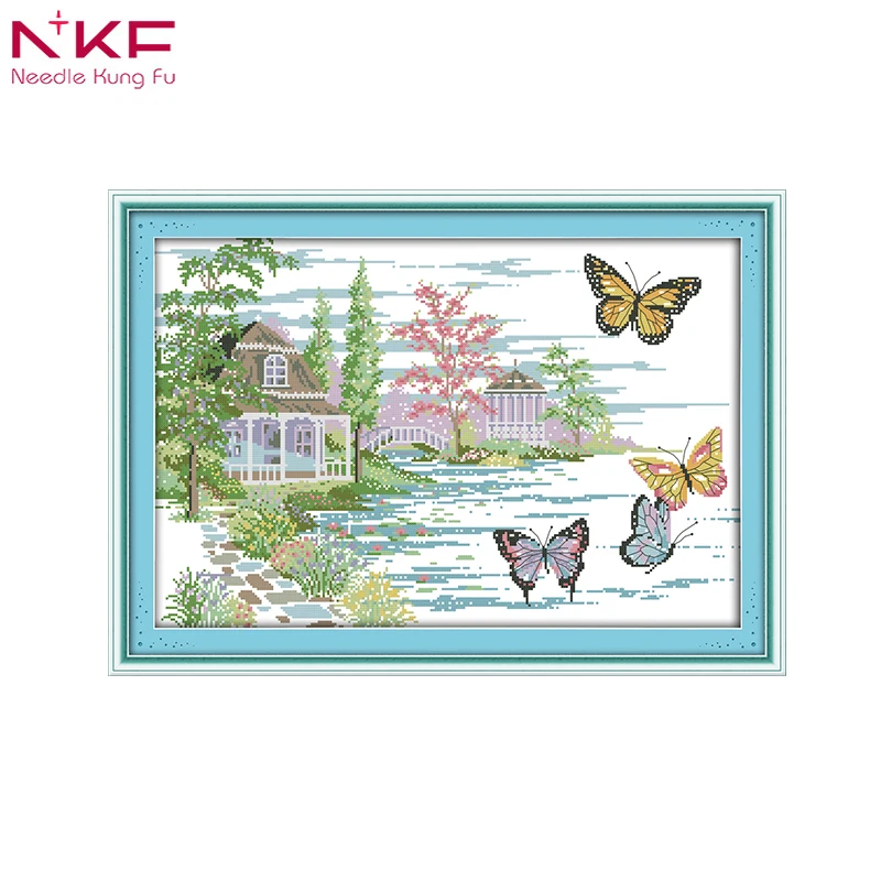 NKF The butterfly estate cross stitch kits sale embroidery sets cross stitch counting patterns print dmc 14ct needlework diy
NKF The butterfly estate cross stitch kits sale embroidery sets cross stitch counting patterns print dmc 14ct needlework diy
