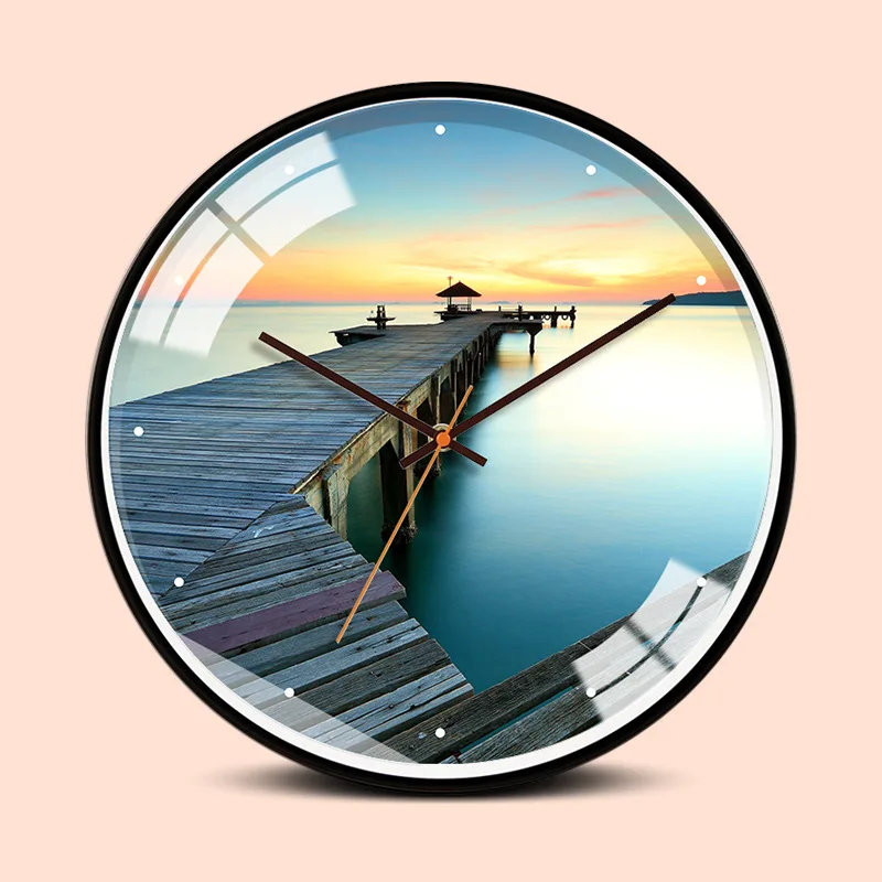 Scenic Wall Clock Bedroom Living Room Clock Simple Personality Creative Fashion Clock Wall Clock Modern Design
Scenic Wall Clock Bedroom Living Room Clock Simple Personality Creative Fashion Clock Wall Clock Modern Design
