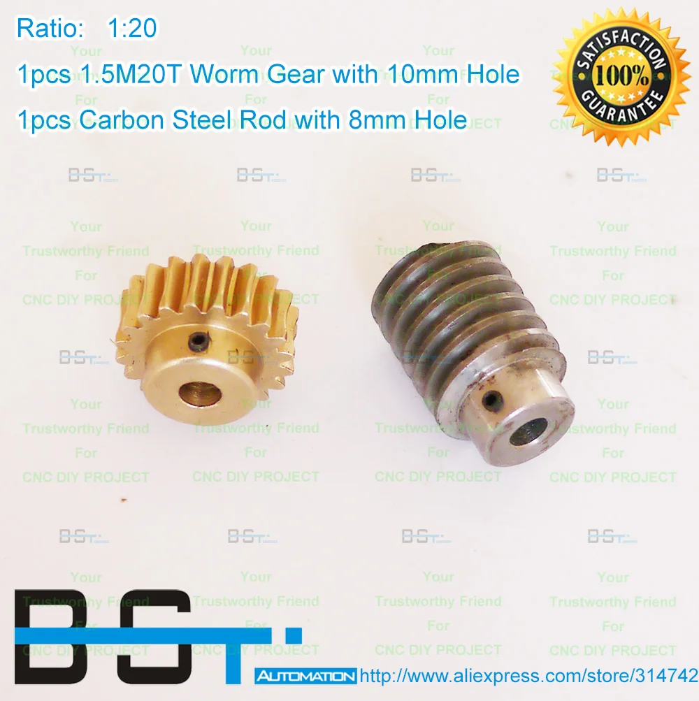 New Arrival 1.5M-20T reduction ratio:1:20 copper worm gear metal worm reducer transmission parts # gear hole:10mm rod hole:8mm
New Arrival 1.5M-20T reduction ratio:1:20 copper worm gear metal worm reducer transmission parts # gear hole:10mm rod hole:8mm