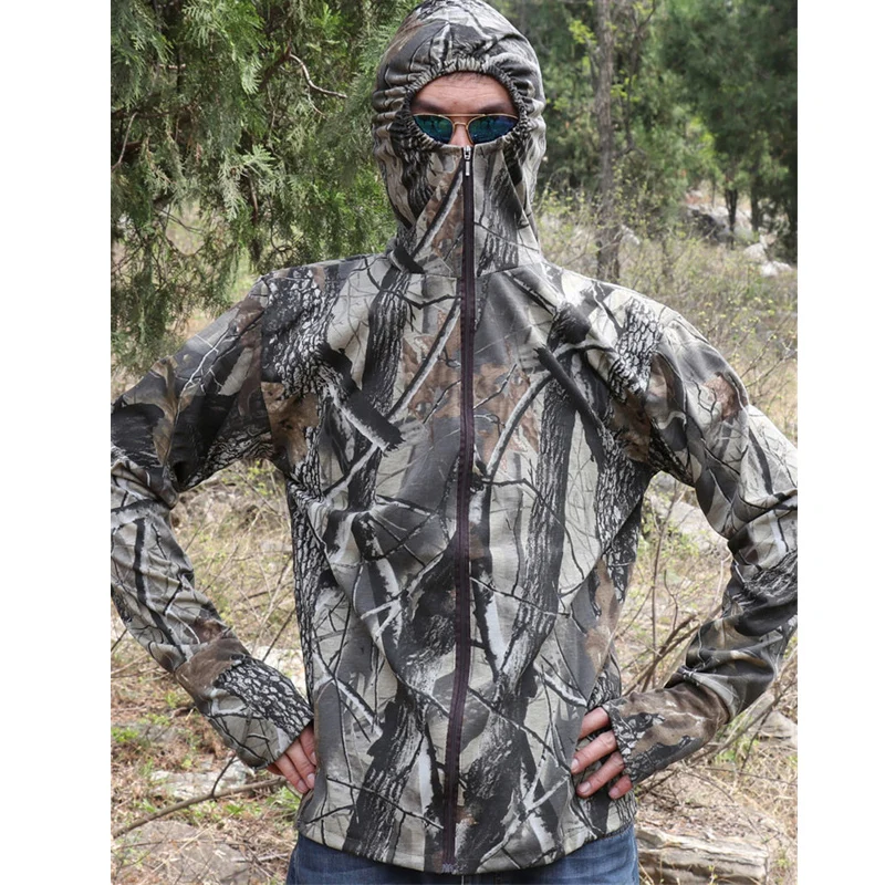 Summer Autumn Hunting T-Shirt Ghillie Suits with hood caps Hoody Gray branches Bionic camouflage Sun-proof clothing
Summer Autumn Hunting T-Shirt Ghillie Suits with hood caps Hoody Gray branches Bionic camouflage Sun-proof clothing