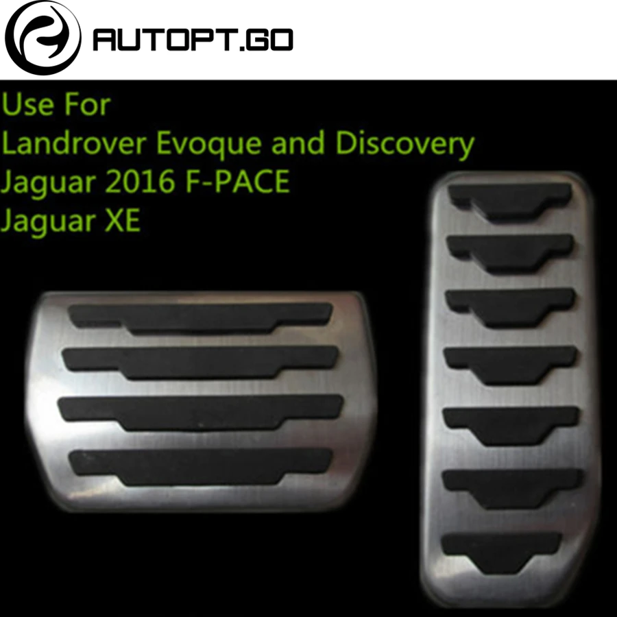NO DRILL Anti-Skid Auto Pedal Pad Cover Install Gas Brake For Jaguar F-PACE XE Land Rover Range Rover Evoque Discovery 2016-2018
NO DRILL Anti-Skid Auto Pedal Pad Cover Install Gas Brake For Jaguar F-PACE XE Land Rover Range Rover Evoque Discovery 2016-2018