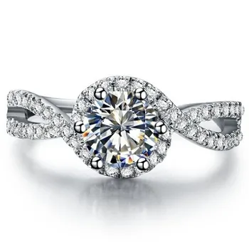Genuine 1CT Certificate Moissanite Women Ring Test Real Solid 750 Gold Wedding Jewelry Ring Nice Gift For Girl Friend Birthday
Genuine 1CT Certificate Moissanite Women Ring Test Real Solid 750 Gold Wedding Jewelry Ring Nice Gift For Girl Friend Birthday