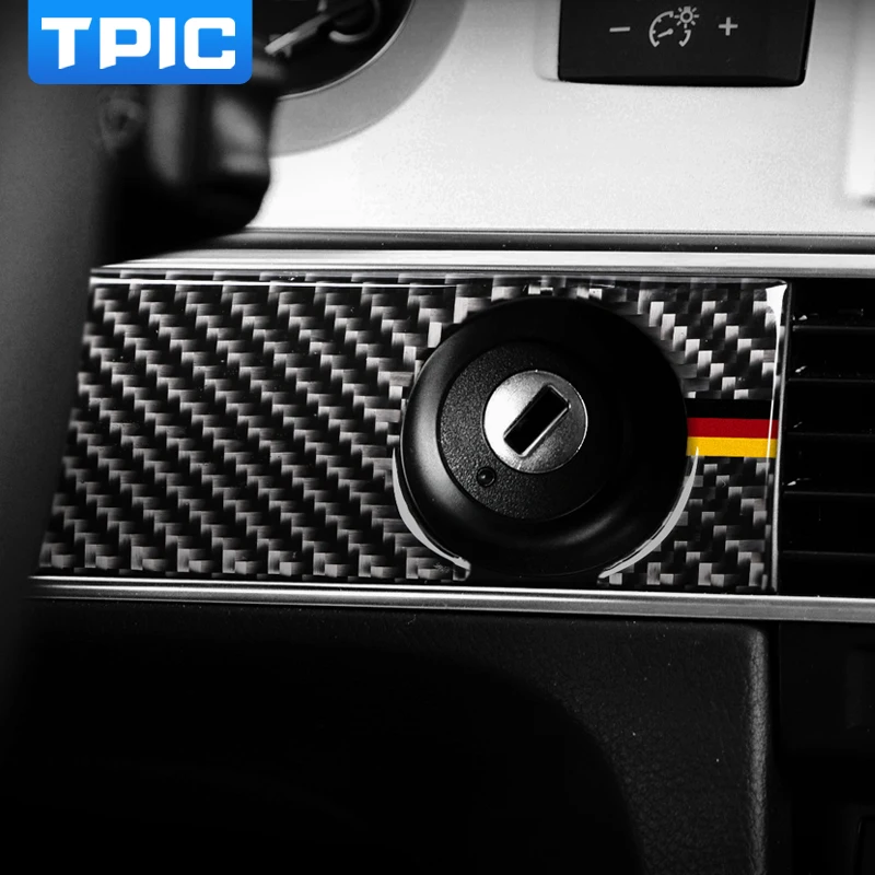TPIC Interior Carbon Fiber Car Engine Start Stop Panel Trim Sticker Key Hole Frame Cover For audi a6 c5 c6 2005-2011 Accessories
TPIC Interior Carbon Fiber Car Engine Start Stop Panel Trim Sticker Key Hole Frame Cover For audi a6 c5 c6 2005-2011 Accessories