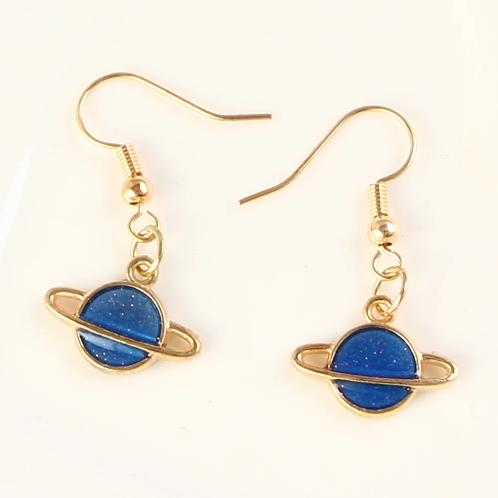 Colorful Planet Women Jewelry Drop Earrings Charms Cute Dangle Earring Metal Pendant Ear Drop Pink Blue Purple Wholesale Gift
Colorful Planet Women Jewelry Drop Earrings Charms Cute Dangle Earring Metal Pendant Ear Drop Pink Blue Purple Wholesale Gift