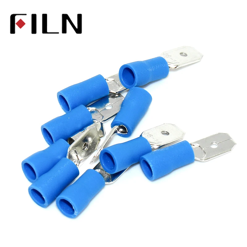 MDD2-250 Male Insulated Electrical Crimp Terminal for 1.5-2.5mm2 wire Connectors Cable Wire Connector Terminal AWG 16- 14
MDD2-250 Male Insulated Electrical Crimp Terminal for 1.5-2.5mm2 wire Connectors Cable Wire Connector Terminal AWG 16- 14