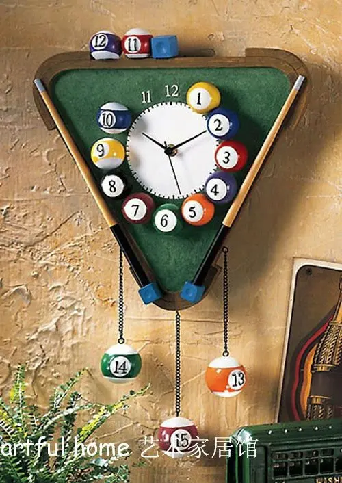 Modern digital wall clocks billiard loves clock bell fashion wall decor Individuality home painting morden new design uni
Modern digital wall clocks billiard loves clock bell fashion wall decor Individuality home painting morden new design uni