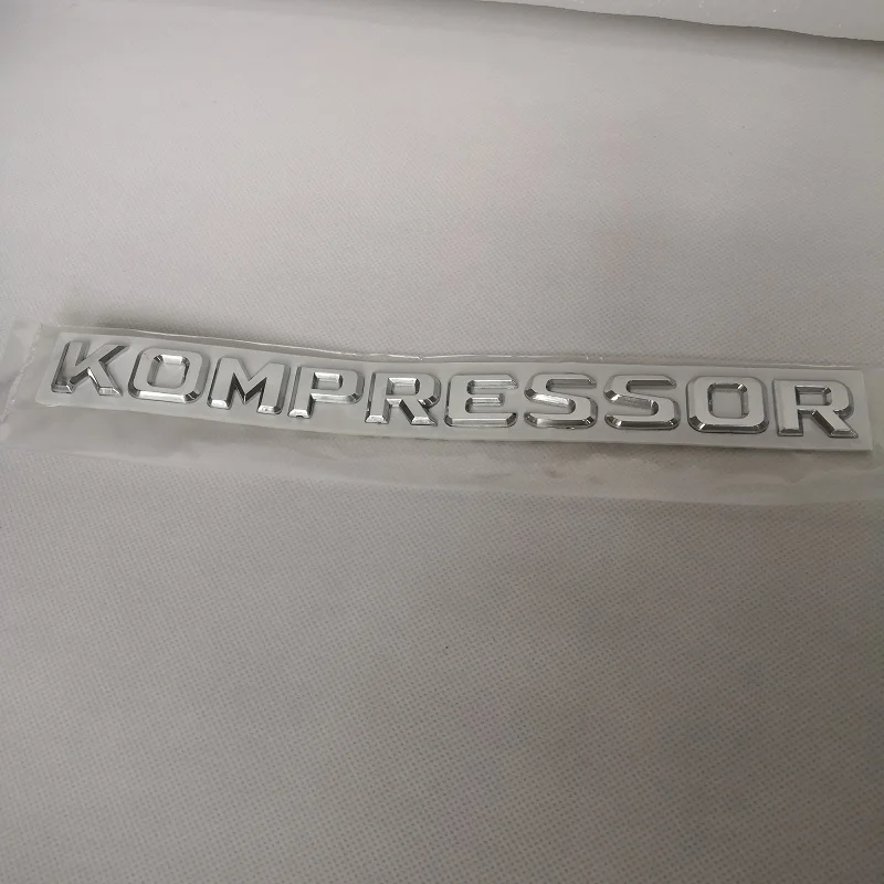 3D Chrome ABS Car KOMPRESSOR Sticker Badge Emblem Sticker For Benz SLK CLK SL CLS ML GL A B C E S Class CL55 SLK200 C180 CLC200
3D Chrome ABS Car KOMPRESSOR Sticker Badge Emblem Sticker For Benz SLK CLK SL CLS ML GL A B C E S Class CL55 SLK200 C180 CLC200