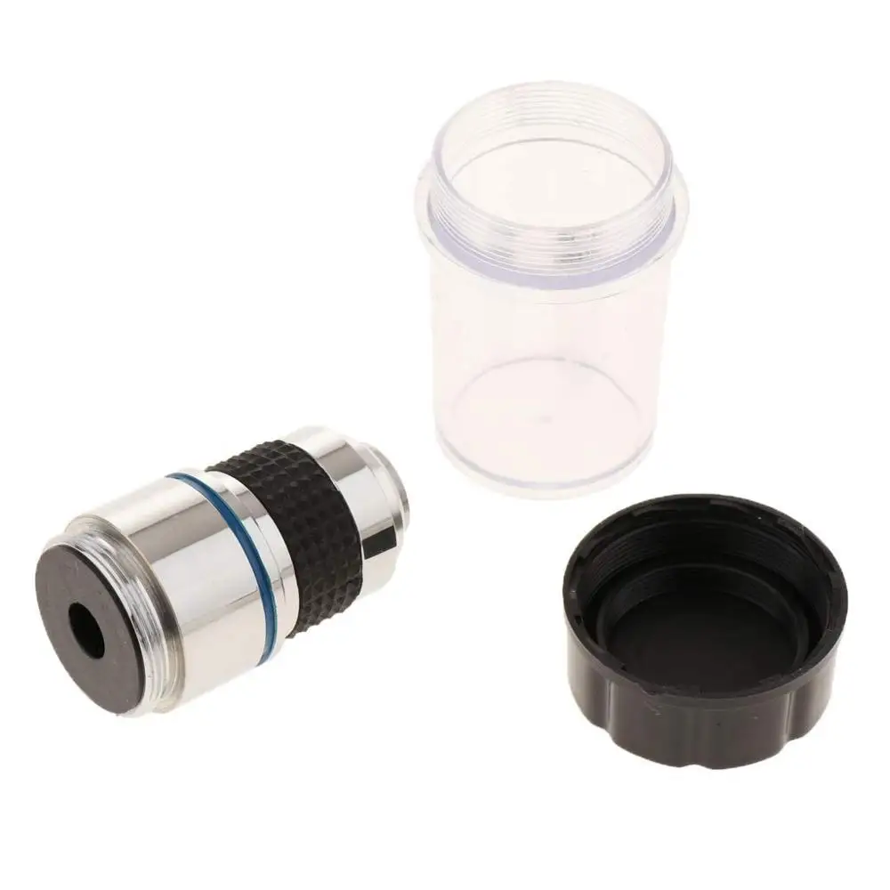 185 Biological Microscope 40X/0.65, DIN 160/0.17(Spring) Achromatic Microscope Objective Lens
185 Biological Microscope 40X/0.65, DIN 160/0.17(Spring) Achromatic Microscope Objective Lens