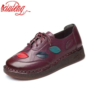 Xiuteng 2020 New Style Folk Style Round top Mother boat Shoes Hand-Sewed Genuine Leather Leisure Shoes Soft Bottom Flat Shoes
Xiuteng 2020 New Style Folk Style Round top Mother boat Shoes Hand-Sewed Genuine Leather Leisure Shoes Soft Bottom Flat Shoes