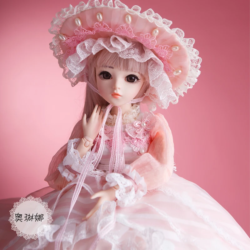 Free Shipping EFLYNOVA BJD 60CM Doll toys Top Quality Chinese Doll 18 Joint BJD Ball Joint Doll Fashion Girl Gift Olinna
Free Shipping EFLYNOVA BJD 60CM Doll toys Top Quality Chinese Doll 18 Joint BJD Ball Joint Doll Fashion Girl Gift Olinna