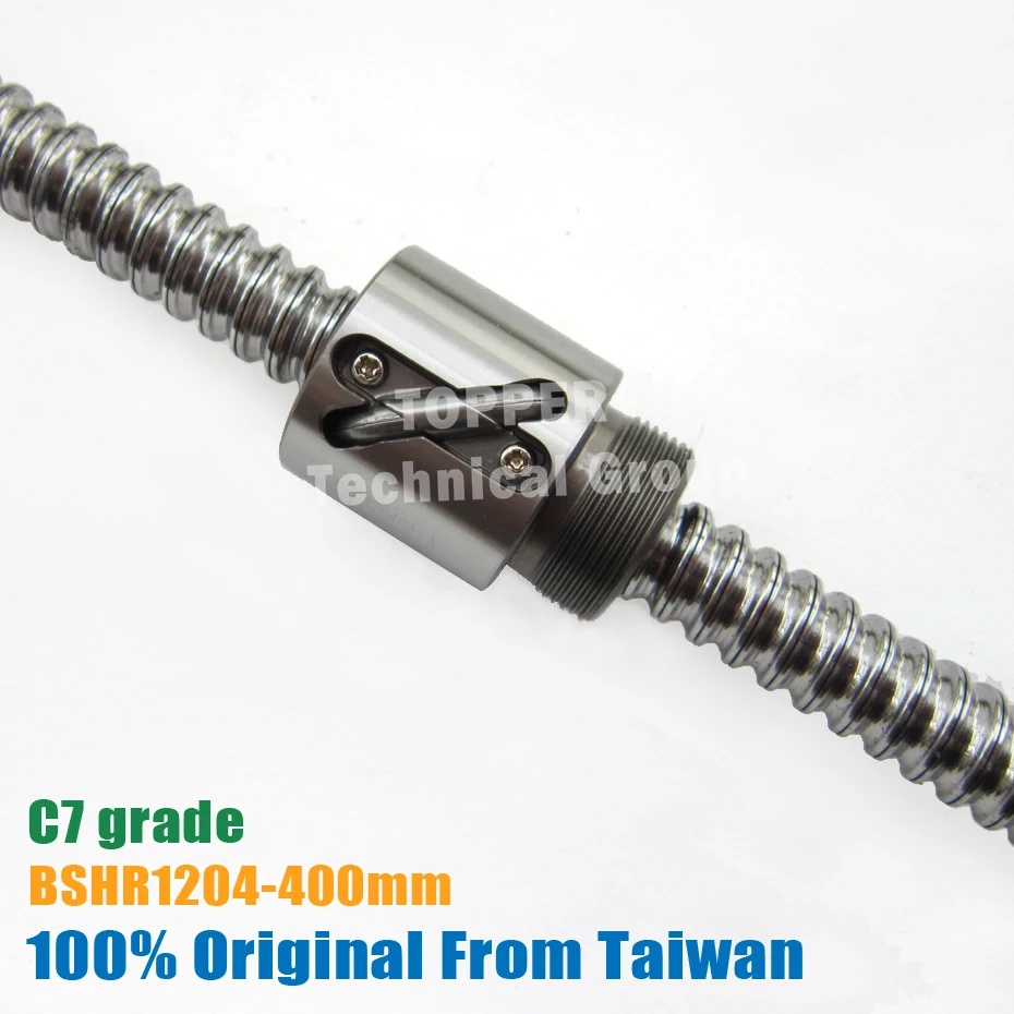 Taiwan TBI BSH 1204 ball screw 400mm with BSH1204 nut miniature CNC 3d printer parts
Taiwan TBI BSH 1204 ball screw 400mm with BSH1204 nut miniature CNC 3d printer parts