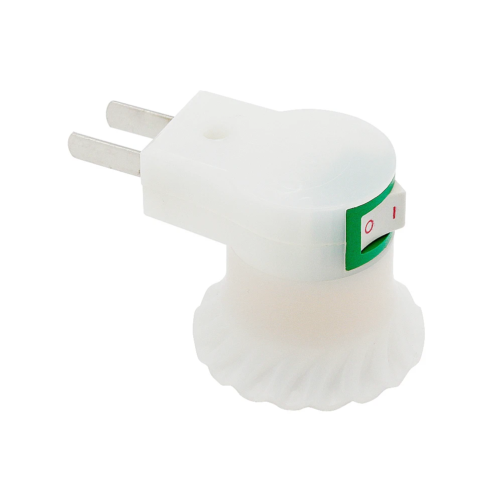 1pcs E27 LED Lamp Light Socket Base Type AC 110V 220V AU/US Plug Lamp Holder Converter + ON/OFF Button Switch
1pcs E27 LED Lamp Light Socket Base Type AC 110V 220V AU/US Plug Lamp Holder Converter + ON/OFF Button Switch