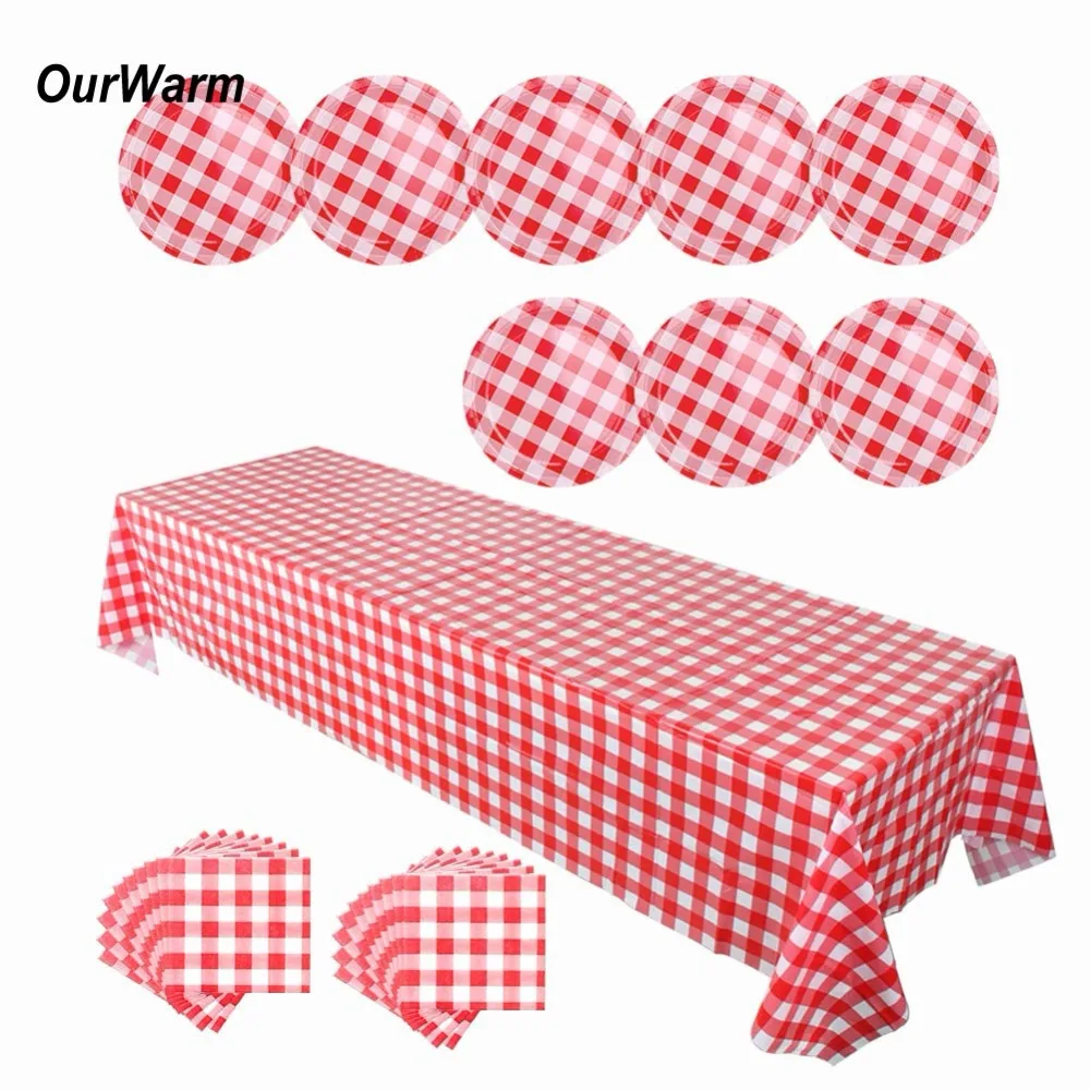 OurWarm Disposable Party Tableware Paper Napkins Plates Plastic Table Cloth Picnic Disposable Dinnerware Birthday Party Supplies
OurWarm Disposable Party Tableware Paper Napkins Plates Plastic Table Cloth Picnic Disposable Dinnerware Birthday Party Supplies