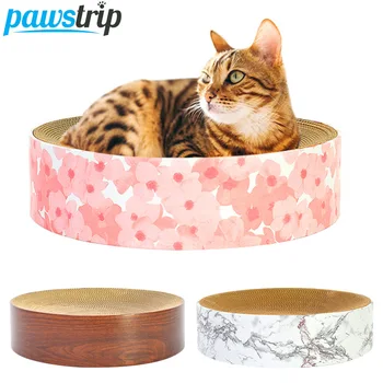 pawstrip Cat Scratch Board Cat Scratching Sofa Couch Lounge Round Corrugated Cardboard Cat Bed Scratcher Toys For Cats 38.5*10cm
pawstrip Cat Scratch Board Cat Scratching Sofa Couch Lounge Round Corrugated Cardboard Cat Bed Scratcher Toys For Cats 38.5*10cm
