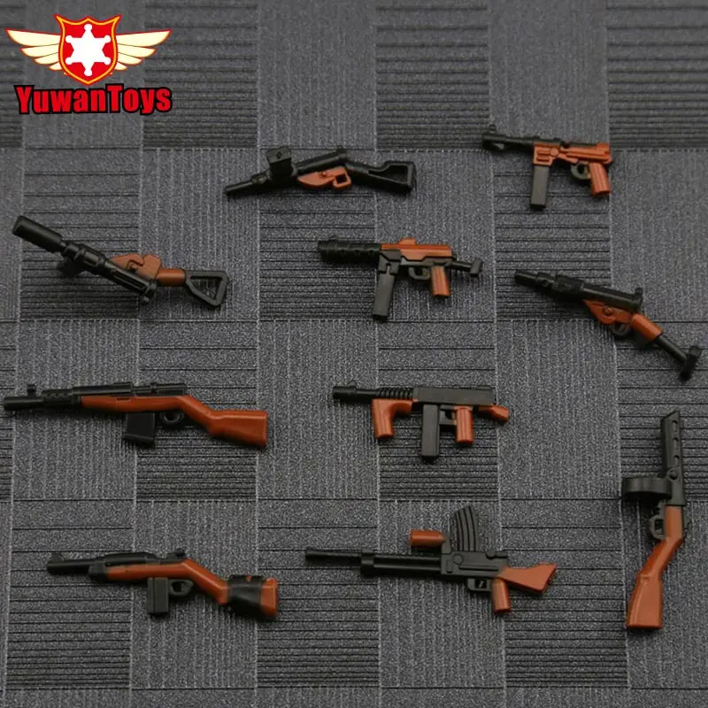 MOC Carbine Guns City Block Military Base Shooting Soldier WWII Weapons Figures War Building Blocks Toys Gifts For Children
MOC Carbine Guns City Block Military Base Shooting Soldier WWII Weapons Figures War Building Blocks Toys Gifts For Children