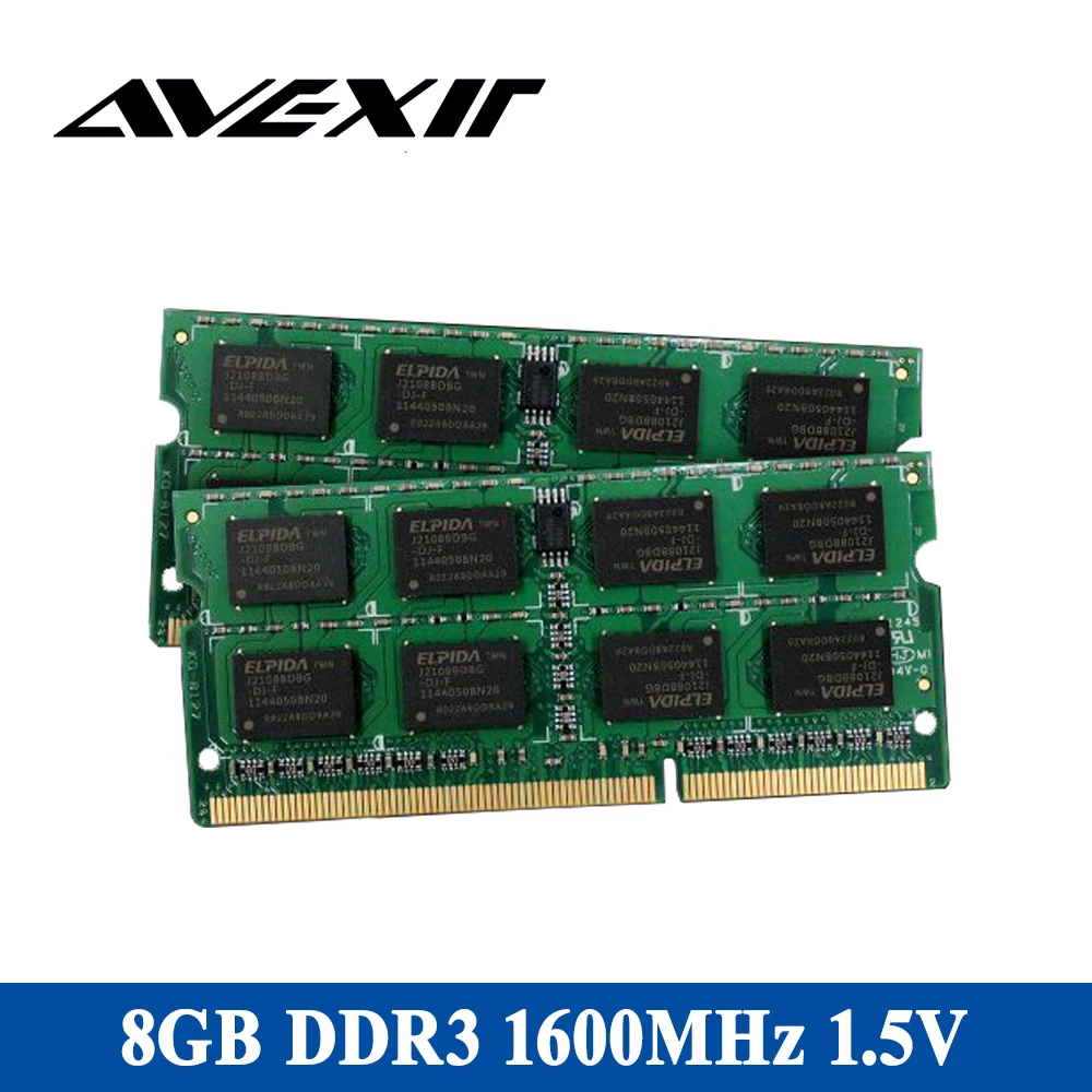 Avexir DDR3 RAM laptop memory DDR3 4GB/8GB Frequency 1600MHz Voltage 1.5V 11-11-11-28 CL=11 PC4-12800 single notebook memory RAM
Avexir DDR3 RAM laptop memory DDR3 4GB/8GB Frequency 1600MHz Voltage 1.5V 11-11-11-28 CL=11 PC4-12800 single notebook memory RAM