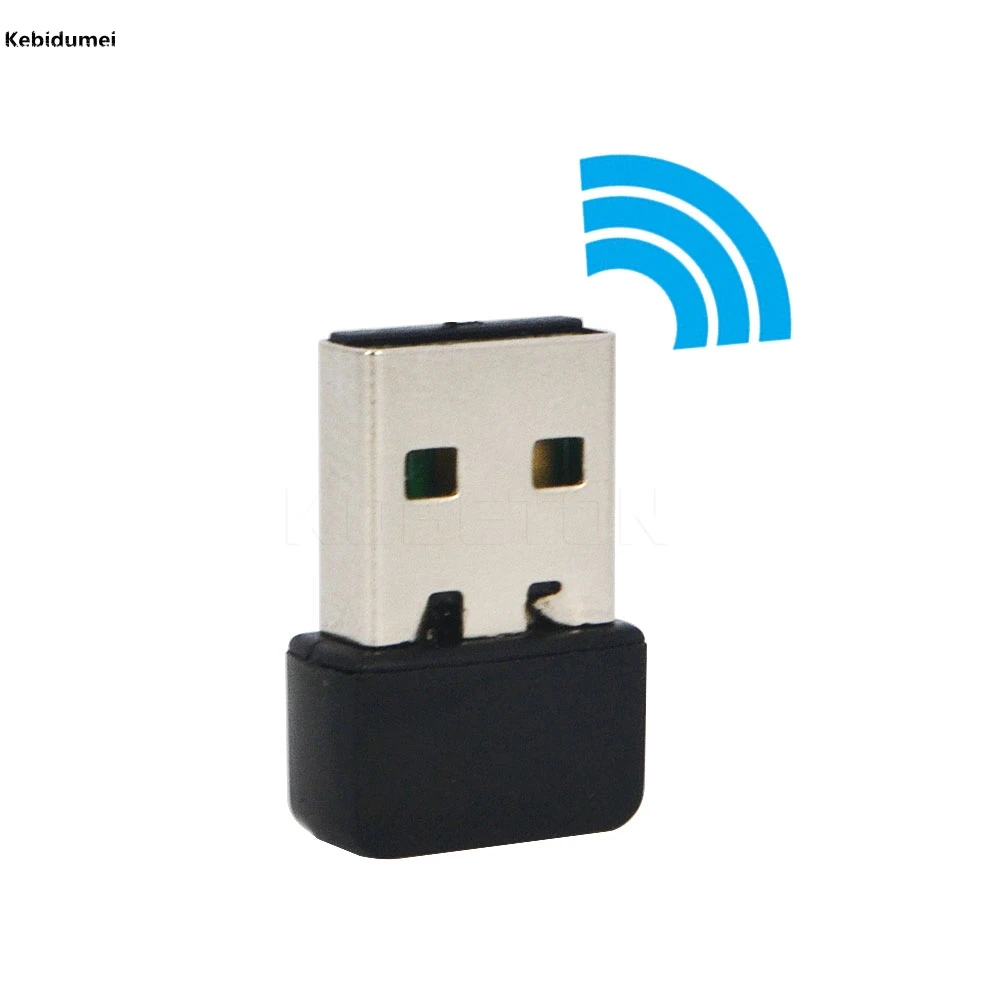 

kebidumei New Mini 150Mbps USB 2.0 WiFi Wireless Dongle Network Card for MediaTek 802.11n/g/b LAN Adapter WIN For XP 7 Mac Linux