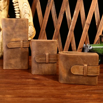 Men Wallets Crazy Horse Leather Vintage Design Purse Men Brand Famous Card holder Mens Wallet carteira masculina YS1305
Men Wallets Crazy Horse Leather Vintage Design Purse Men Brand Famous Card holder Mens Wallet carteira masculina YS1305